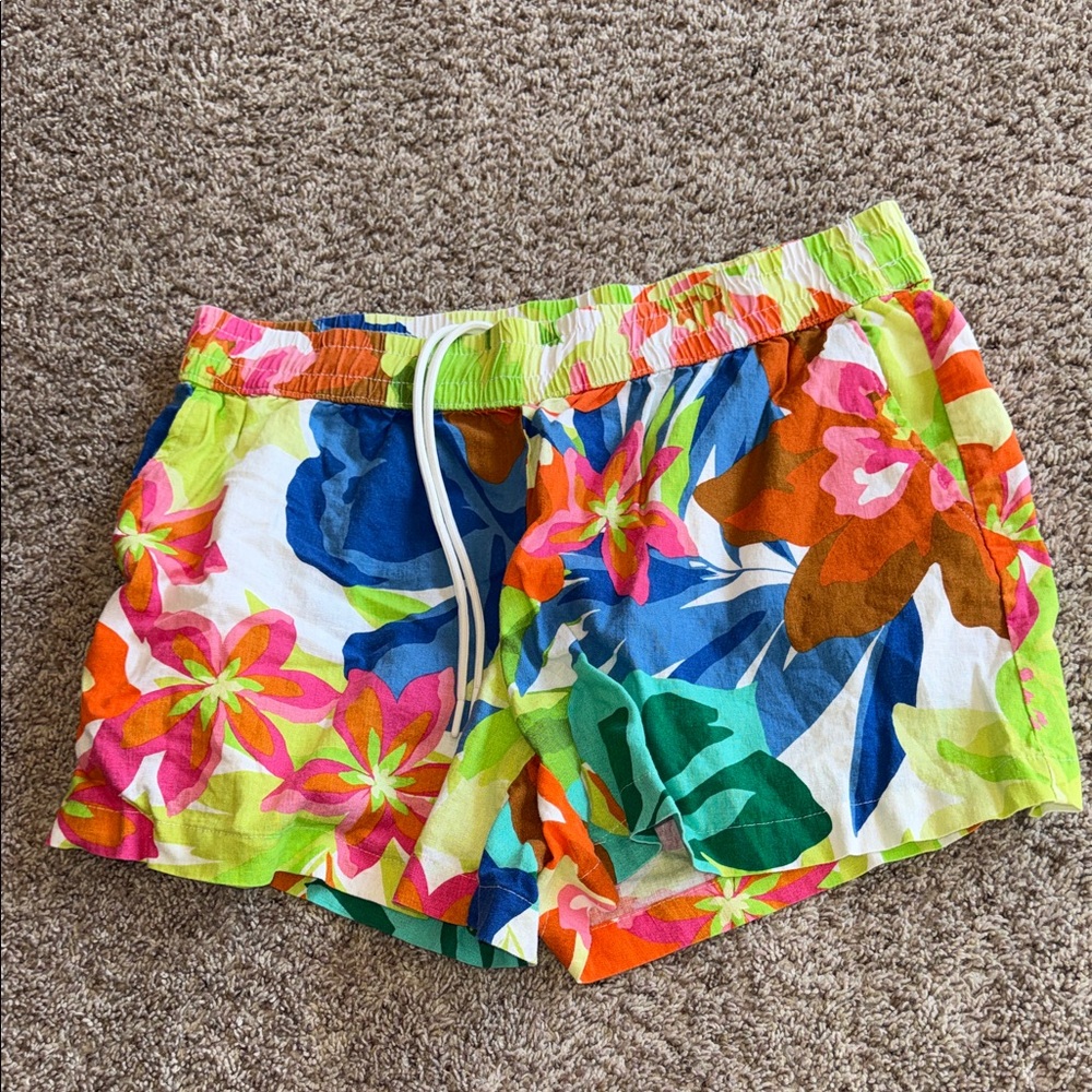 Future Collective Alani Noelle linen blend shorts size medium